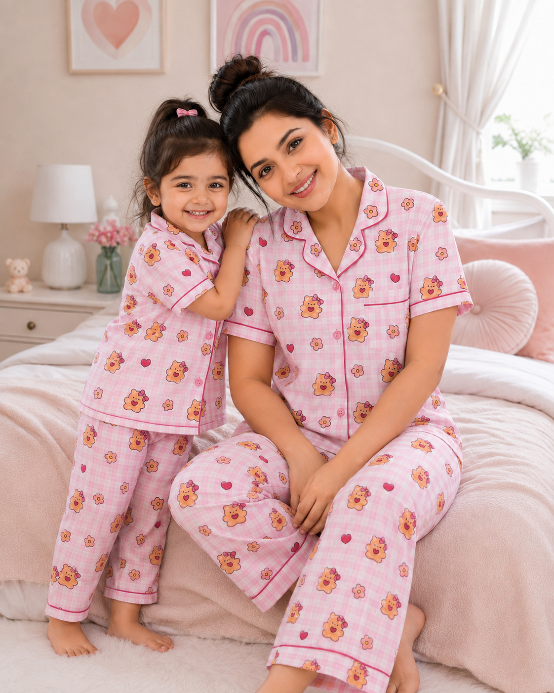 Gingham Giggles Twinning Set