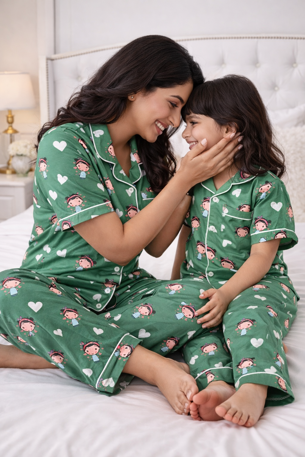 Dreamy Doll Twinning Set|Half Sleeves