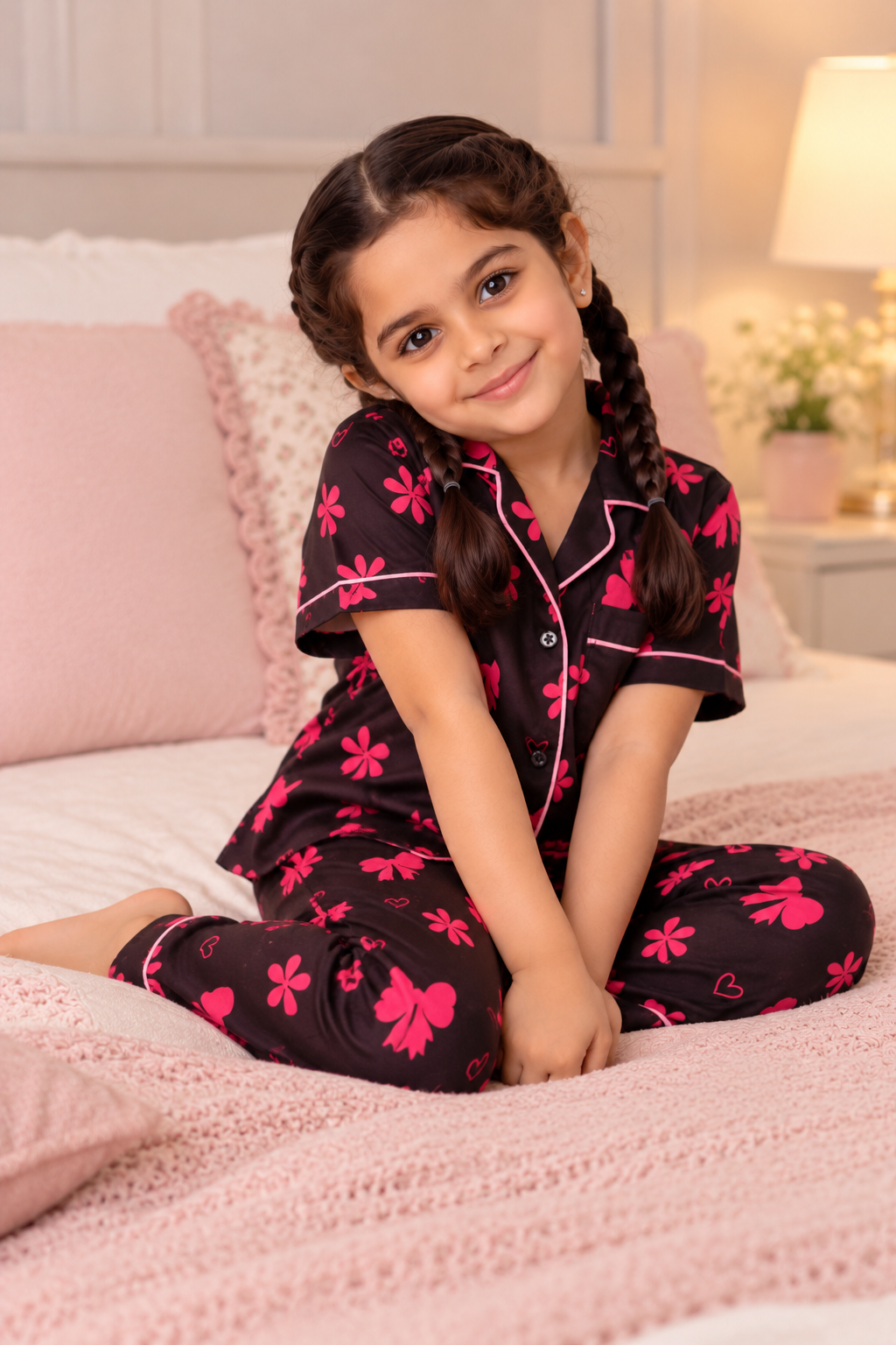 Pretty Petals Nightsuit Set