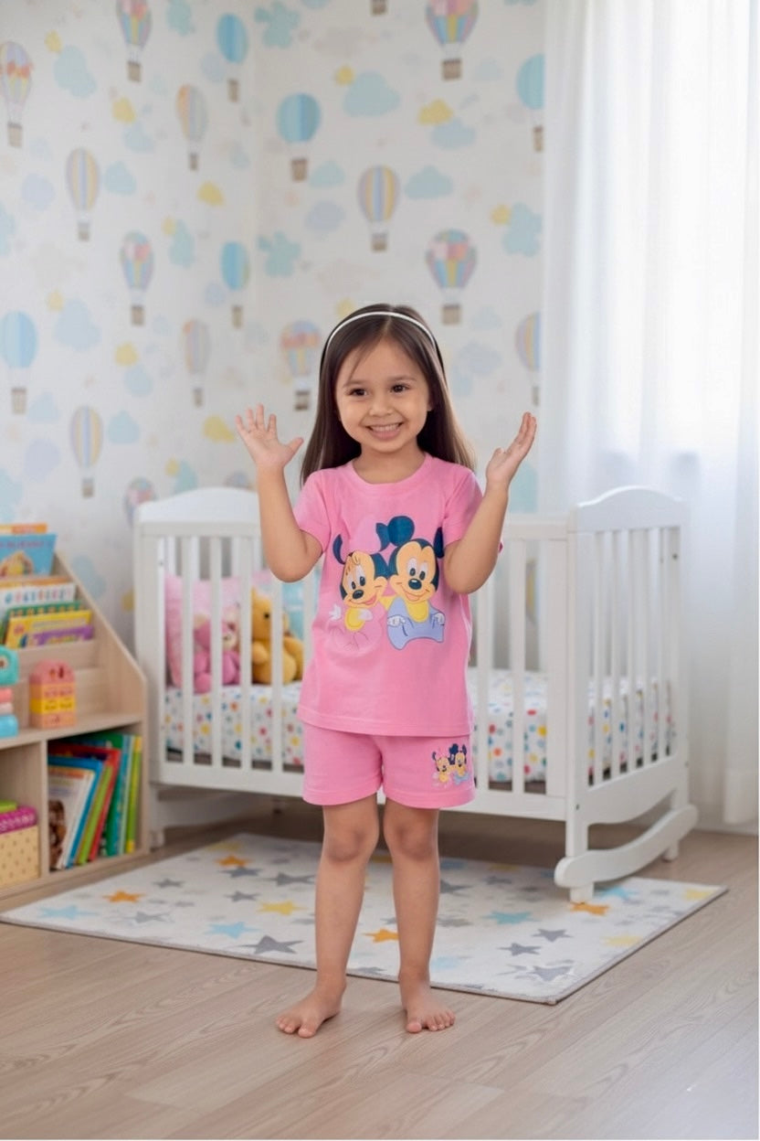 Mighty Mickey & Minnie Shorts Set | Babies