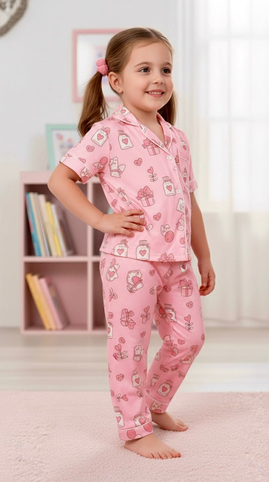 Love In A Jar Nightsuit Set