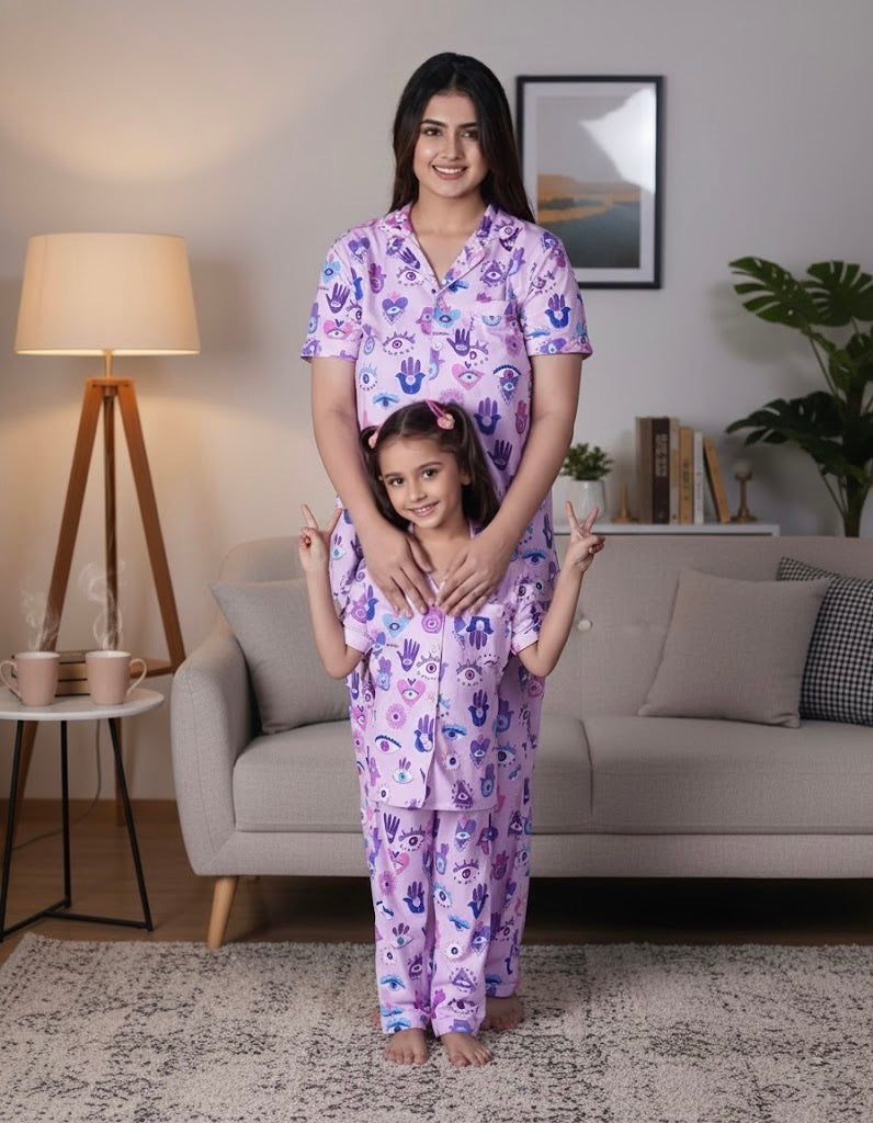 Evil Eye Twinning Set | Half Sleeves