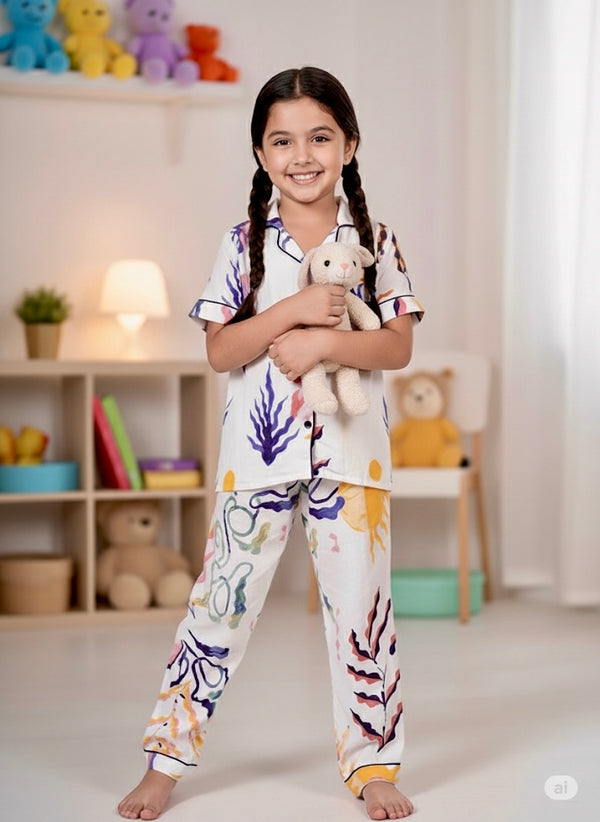 Sunset Vibes Nightsuit Set