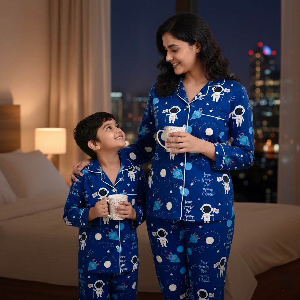 Once in a Blue Moon Full Sleeves Twinning Set