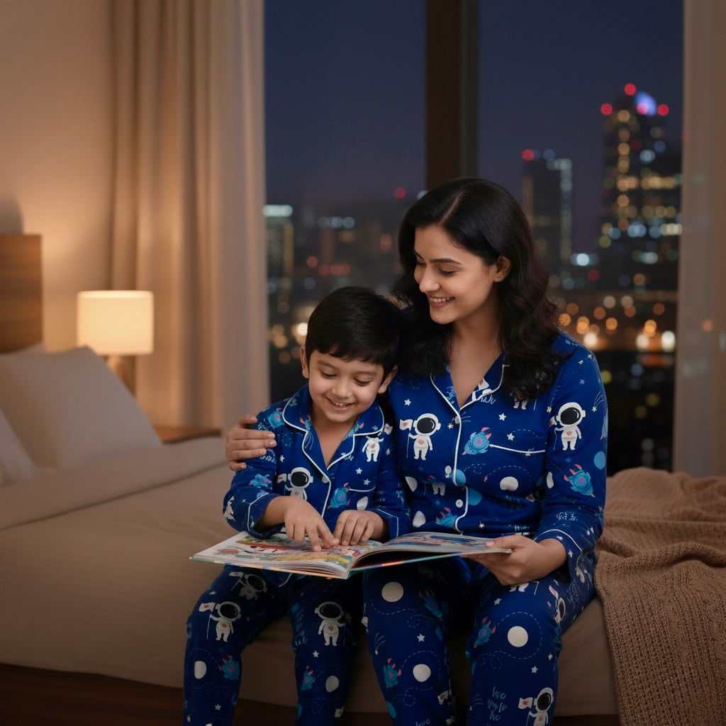 Once in a Blue Moon Full Sleeves Twinning Set