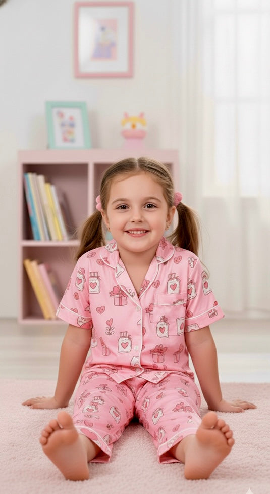 Love In A Jar Nightsuit Set