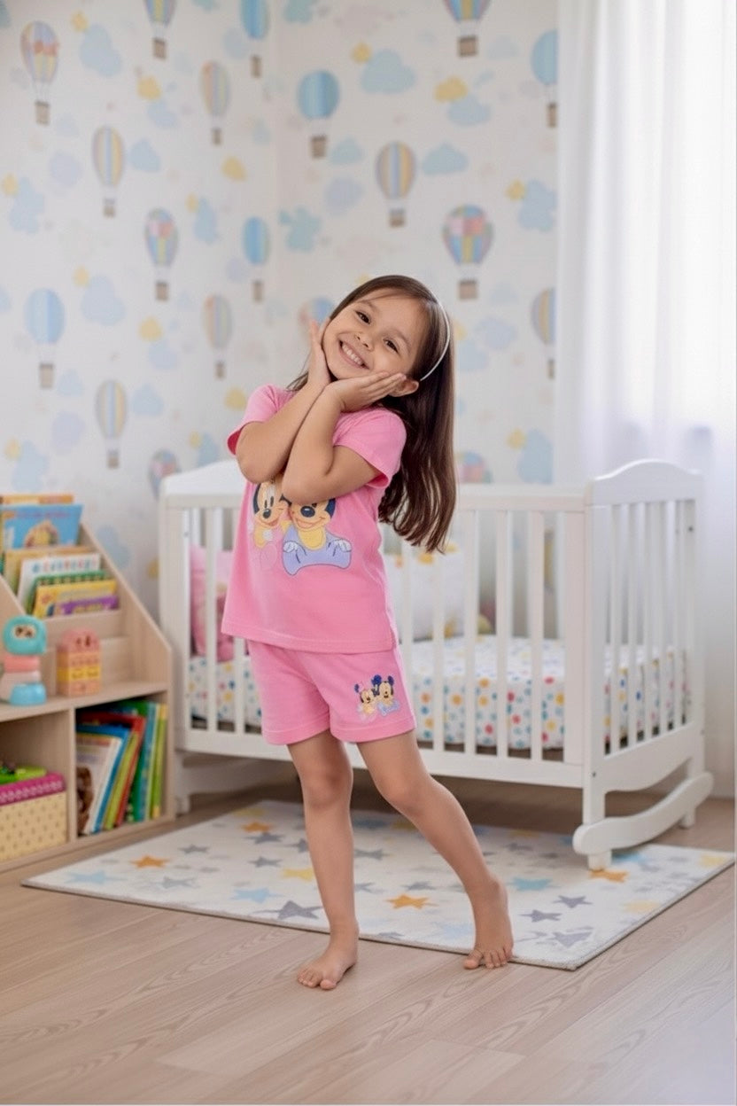 Mighty Mickey & Minnie Shorts Set | Babies