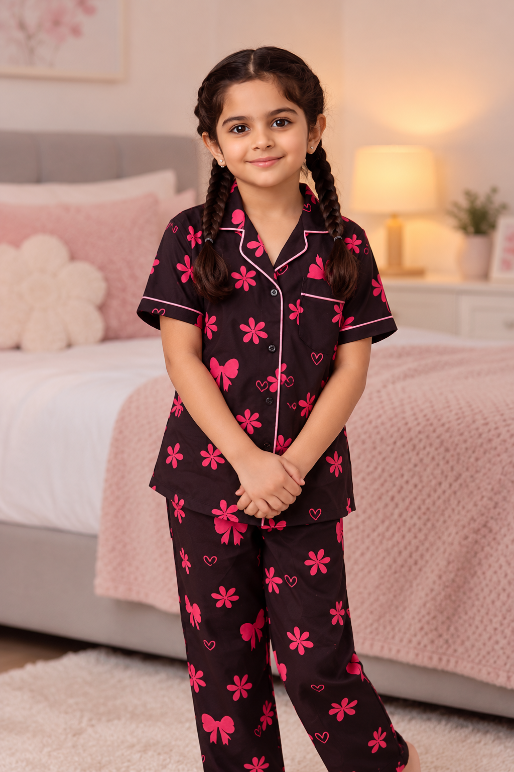 Pretty Petals Nightsuit Set