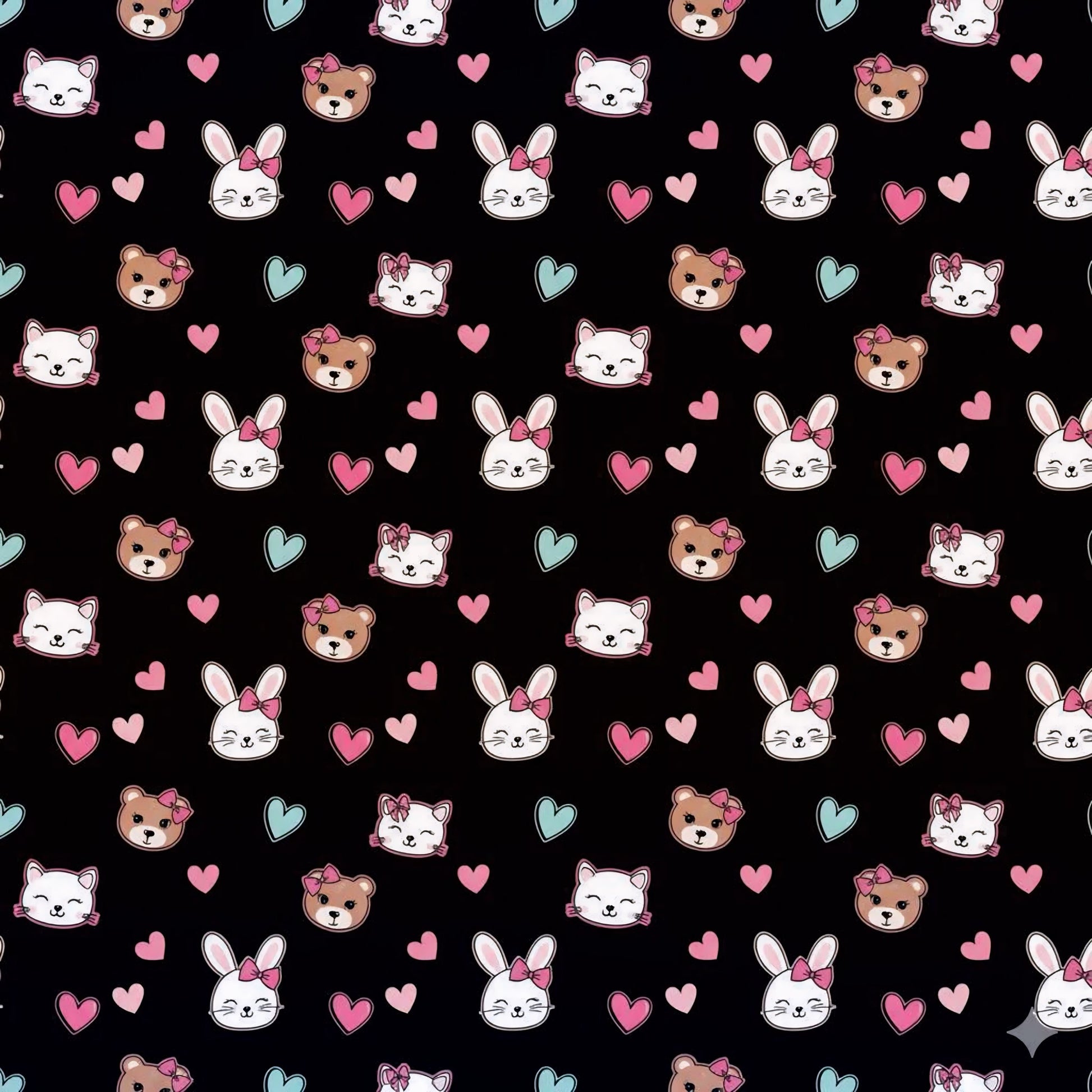 Bow & Meow Twinning Set | Full Sleeves