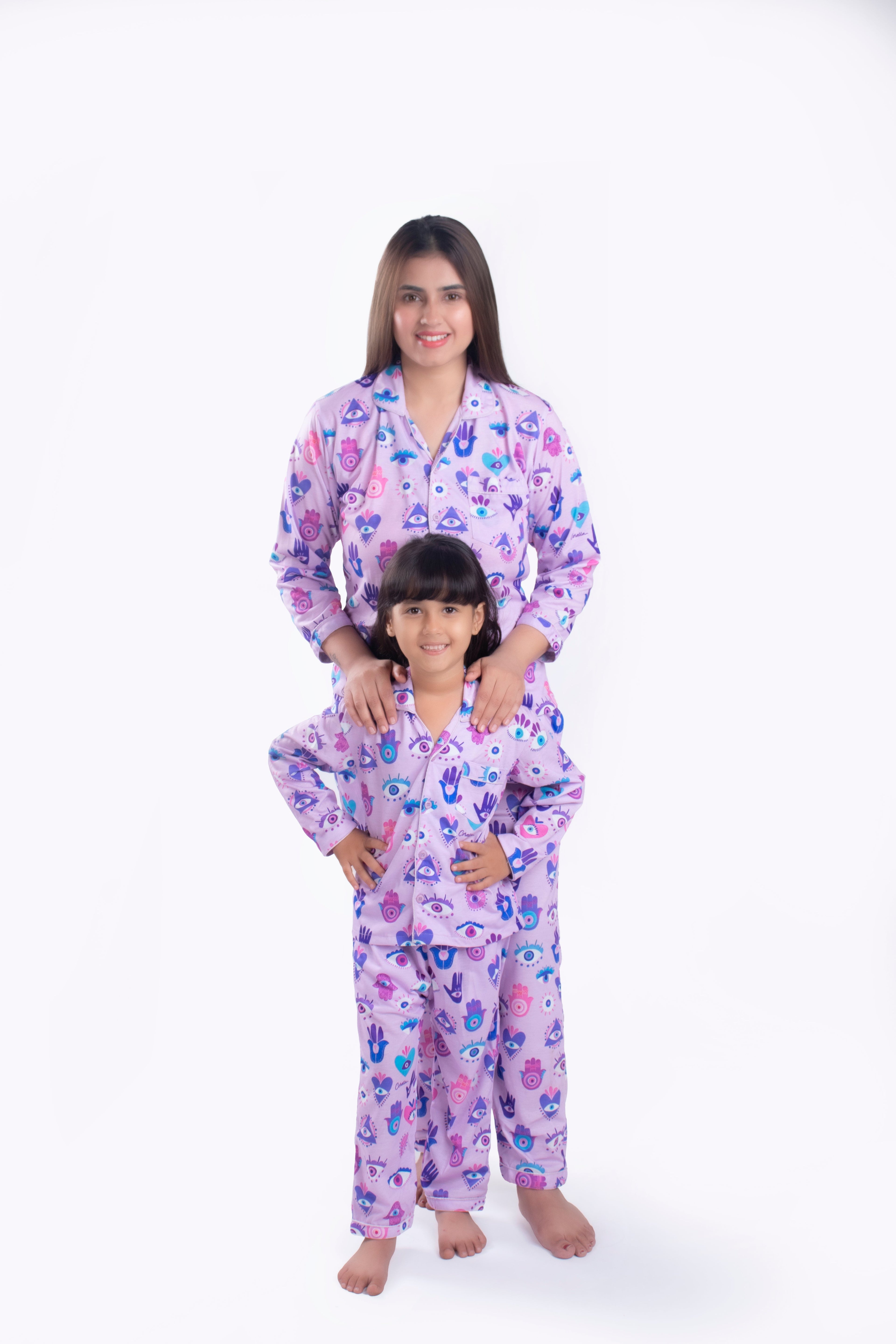 Evil-Eye Full Sleeves Twinning Set BabyAmour