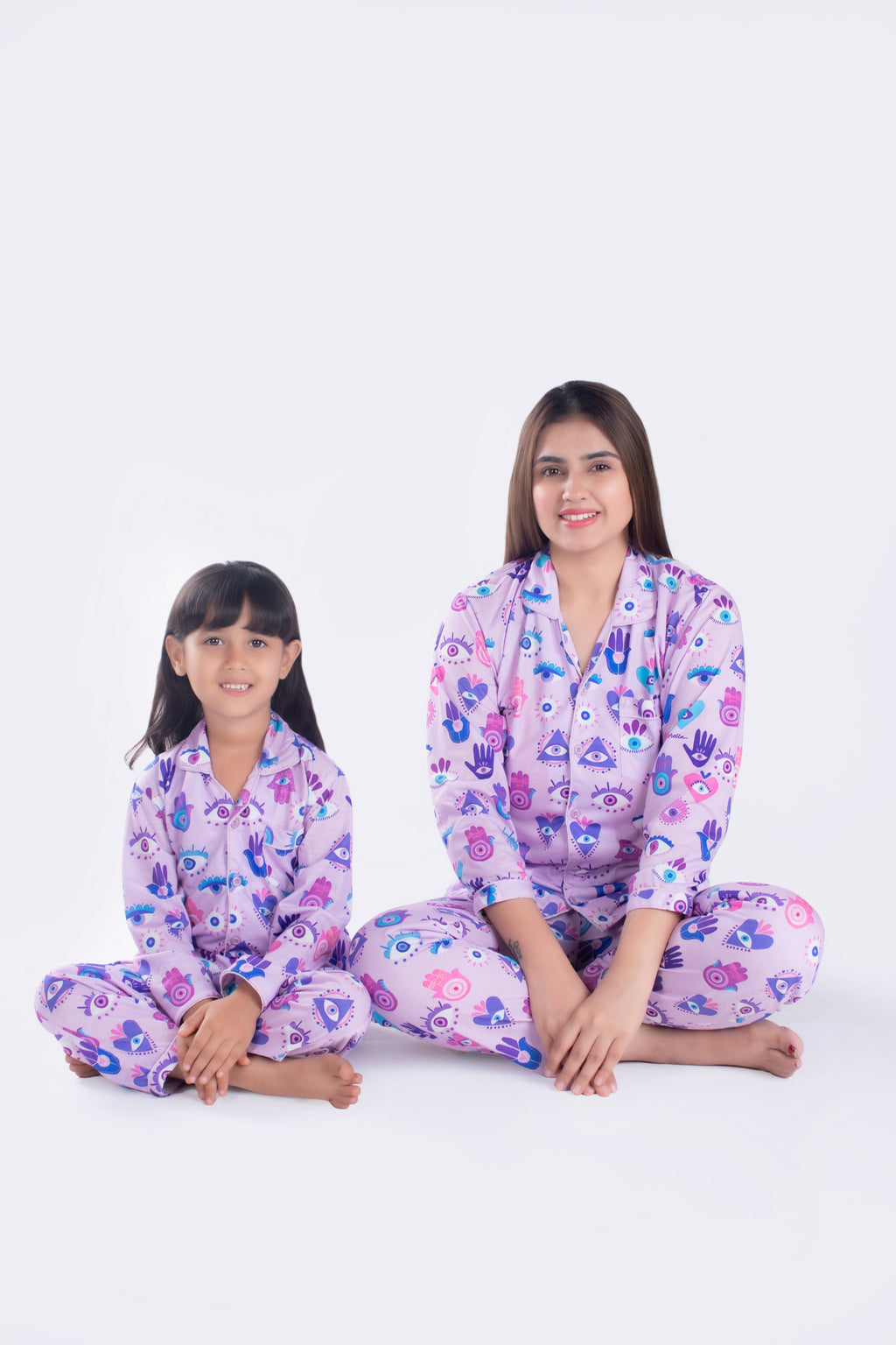 Evil-Eye Full Sleeves Twinning Set BabyAmour