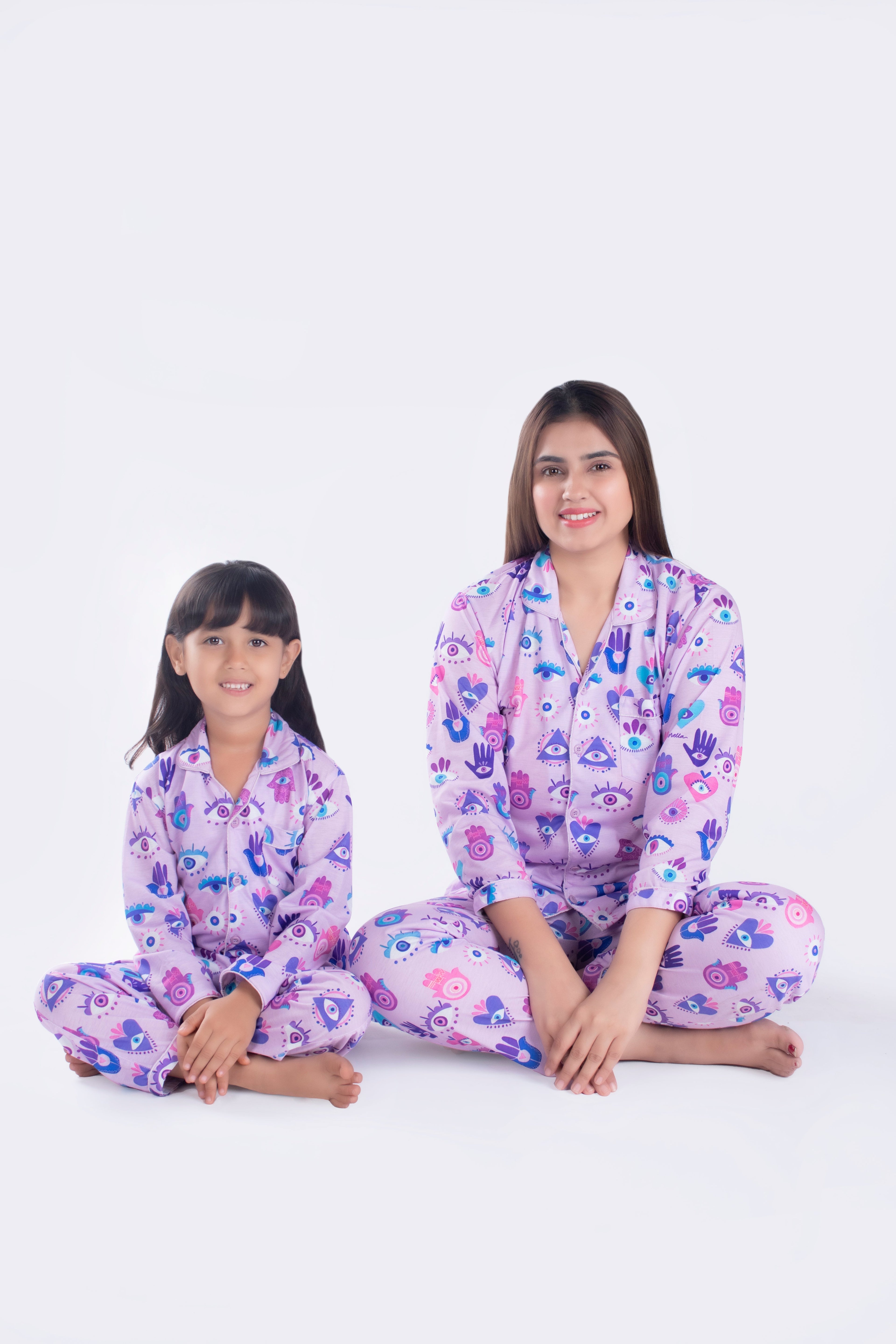 Evil-Eye Full Sleeves Twinning Set BabyAmour