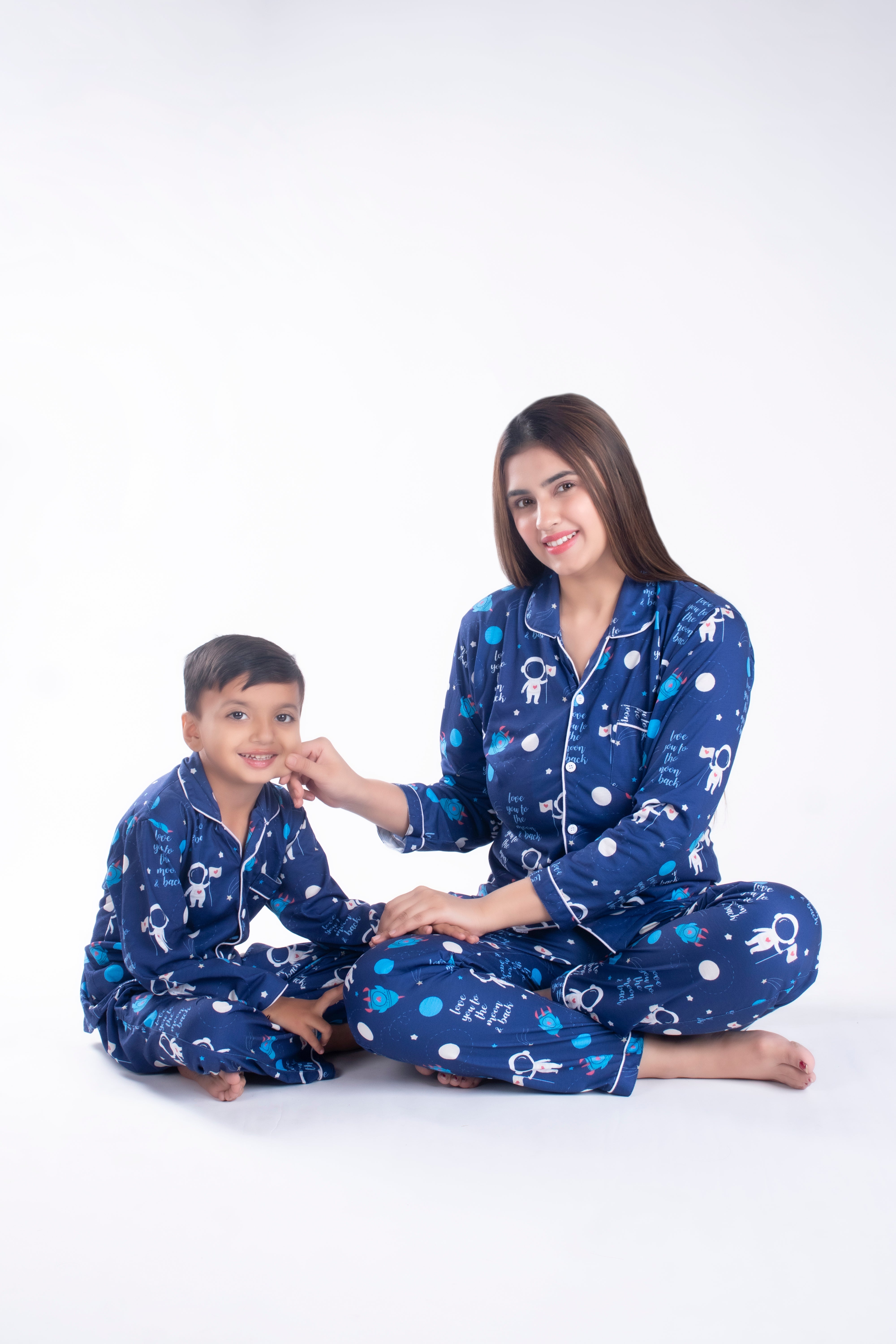 Once in a Blue Moon Full Sleeves Twinning Set