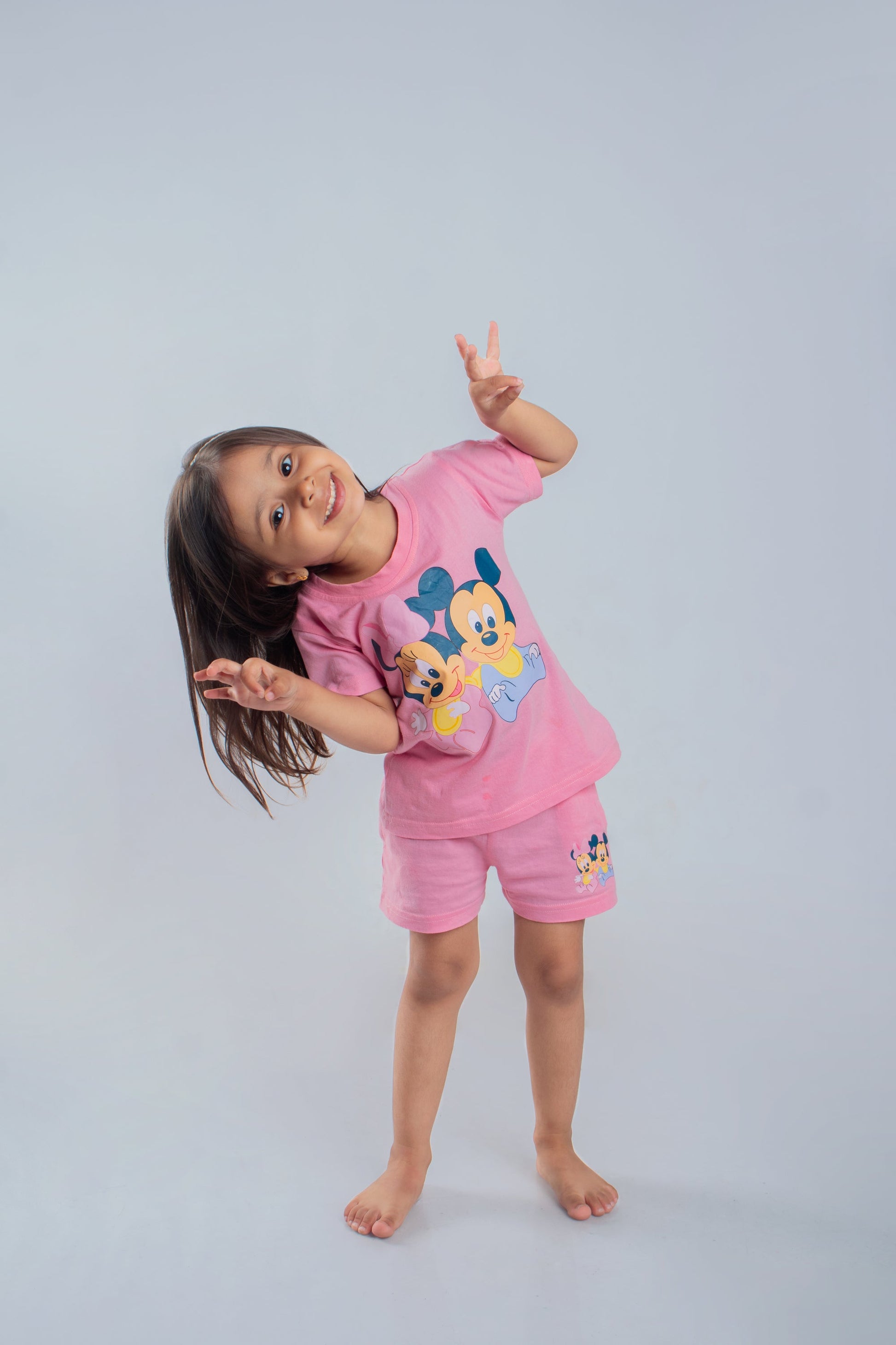 Mighty Mickey & Minnie Shorts Set | Babies BabyAmour