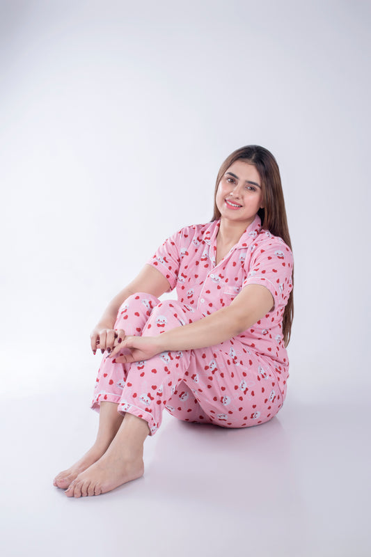 Honey Bunny Nightsuit Set | Women