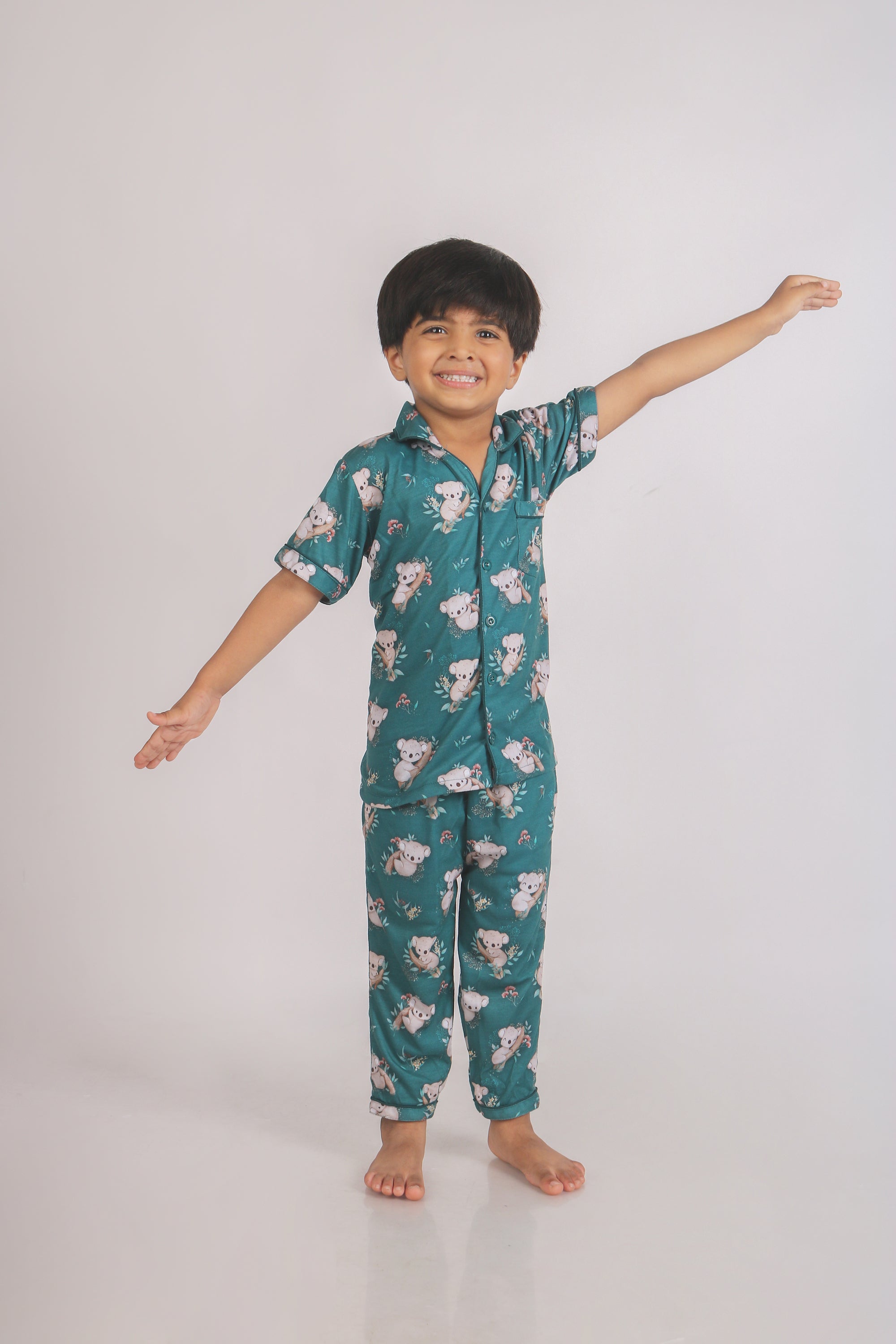 Koality Hugs Half Sleeves Nightsuit Set | Babies & Kids - BabyAmour