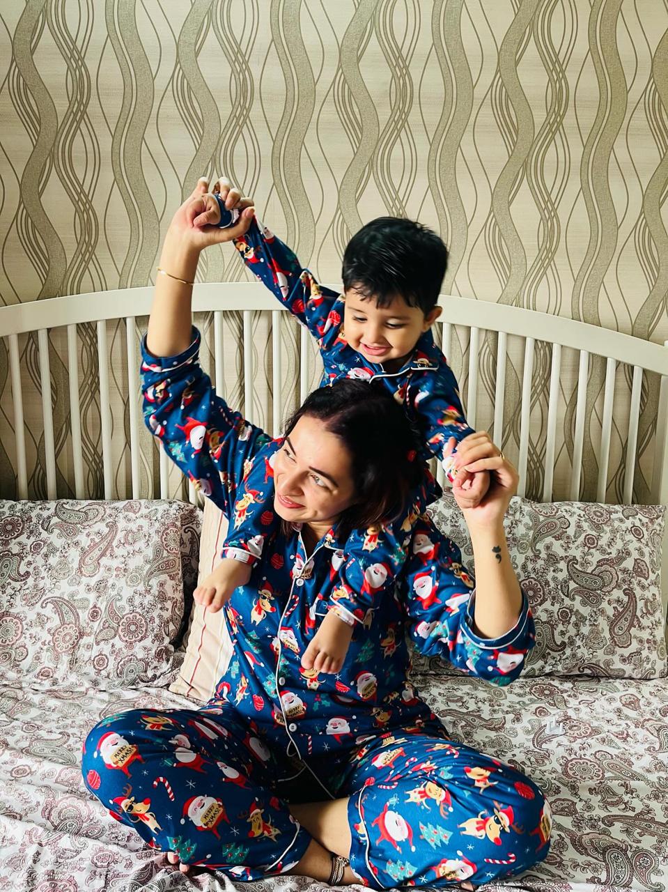 Santa Soiree Twinning Set - BabyAmour