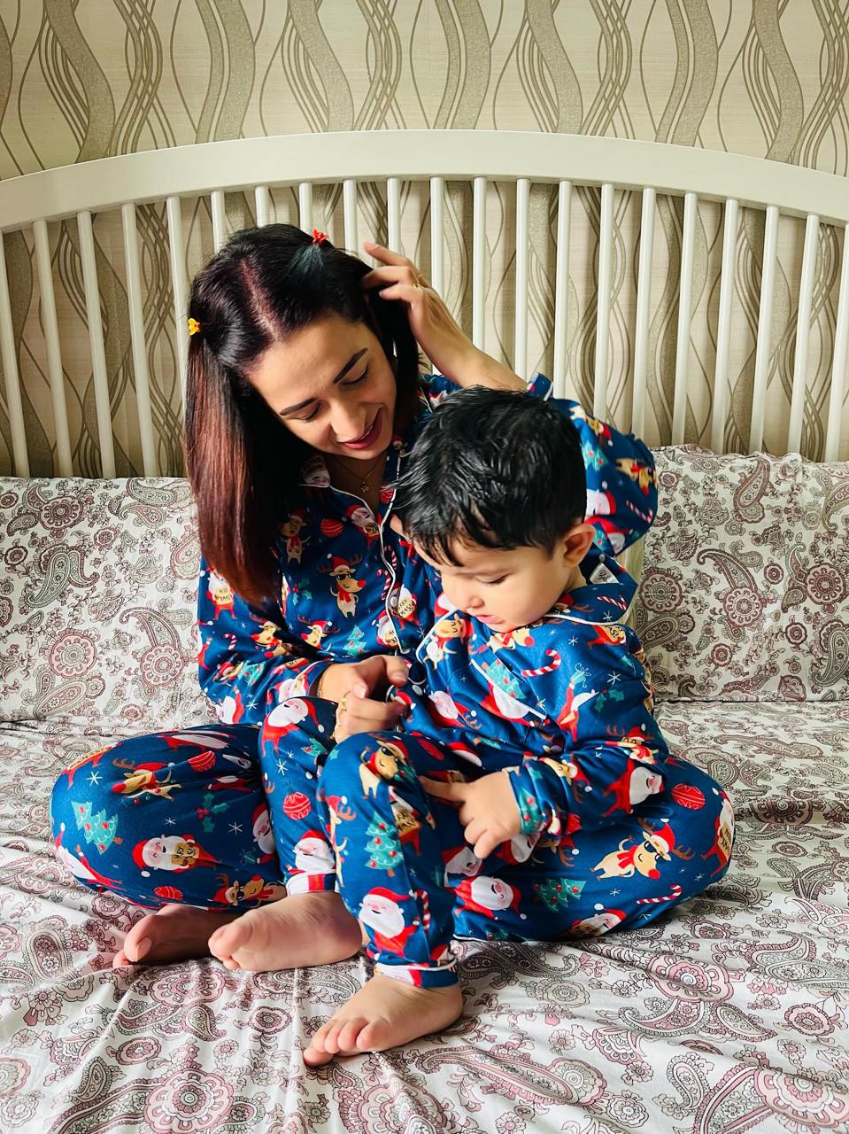 Santa Soiree Twinning Set - BabyAmour