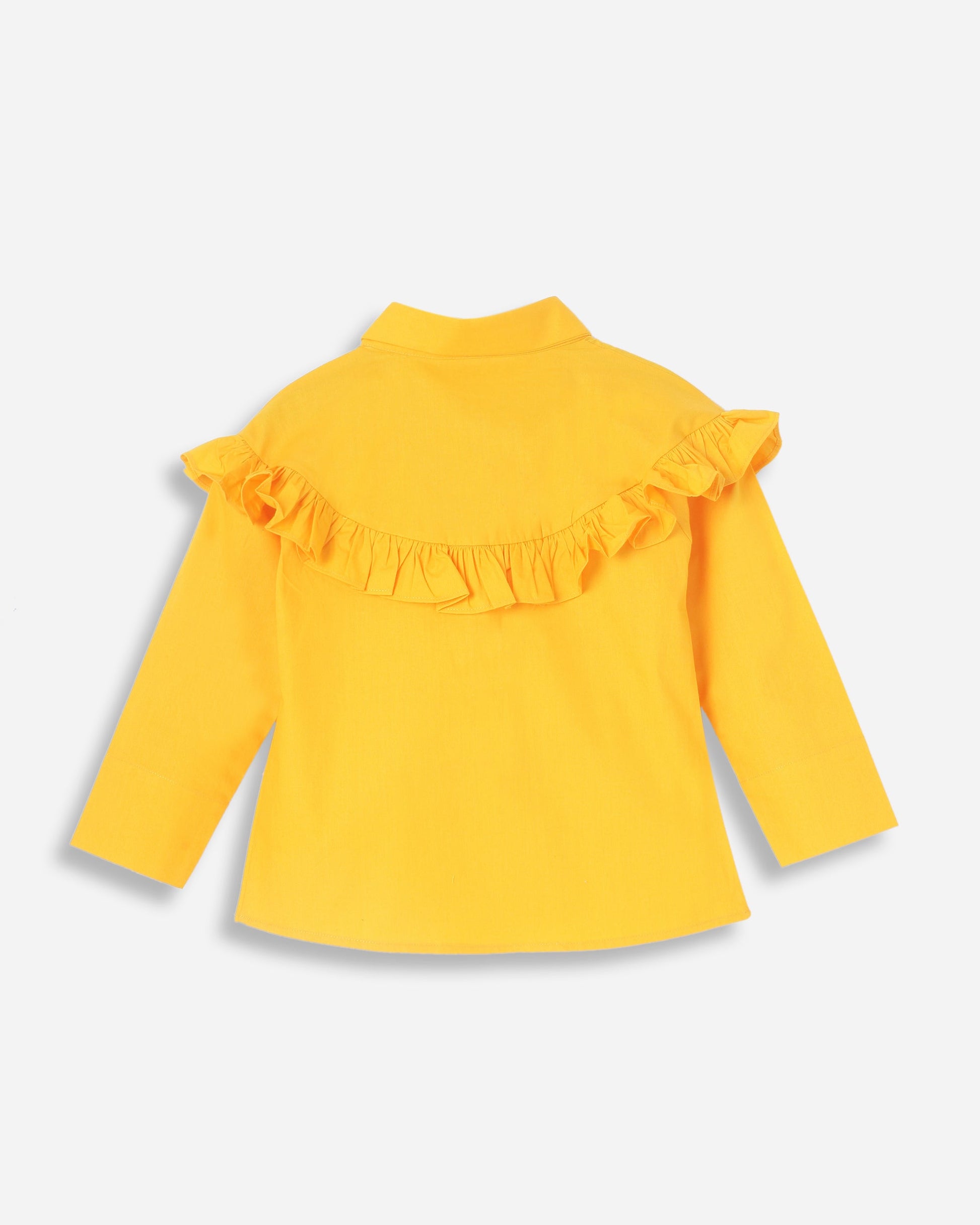 100% Cotton Mustard Yellow Shirt | Babies & Kids BabyAmour