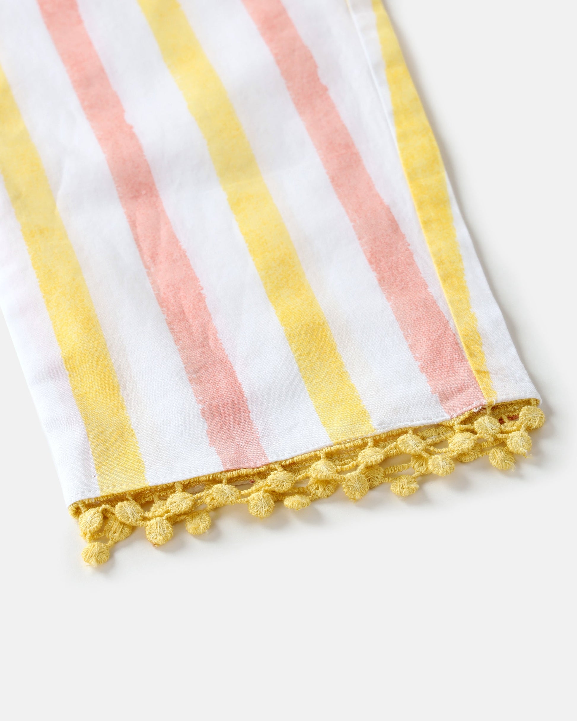 Yellow and Peach Striped Pants | Babies and Kids BabyAmour